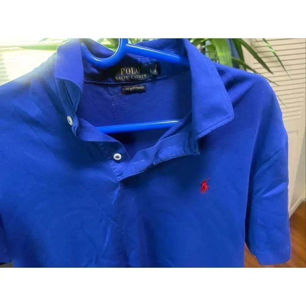 Ralph. Lauren Pima, soft cotton polo.